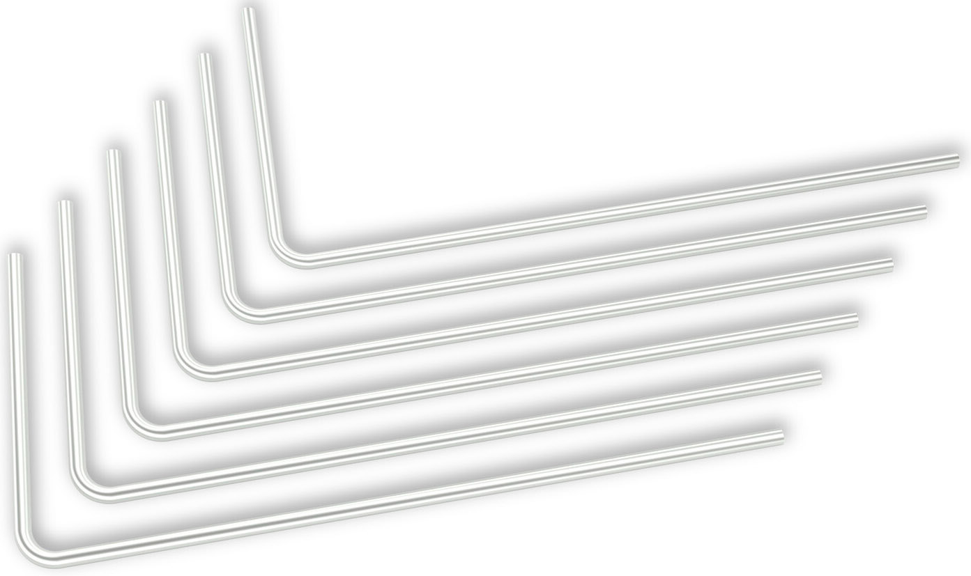 EKWB - Tubo Rígido EKWB Loop Metal Pre-Doblado 90º 12mm 80cm Titanio Acetinado (Pack 2)