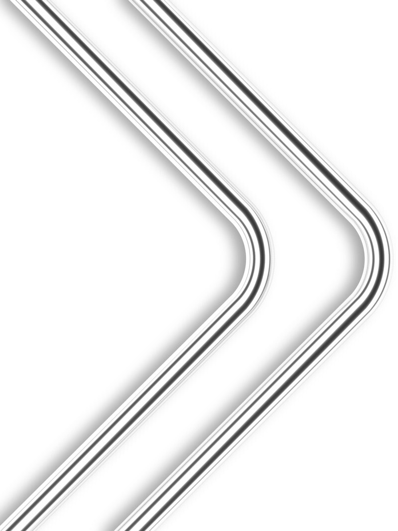 EKWB - Tubo Rígido EKWB Loop Metal Pre-Doblado 90º 14mm 80cm Níquel (Pack 2)
