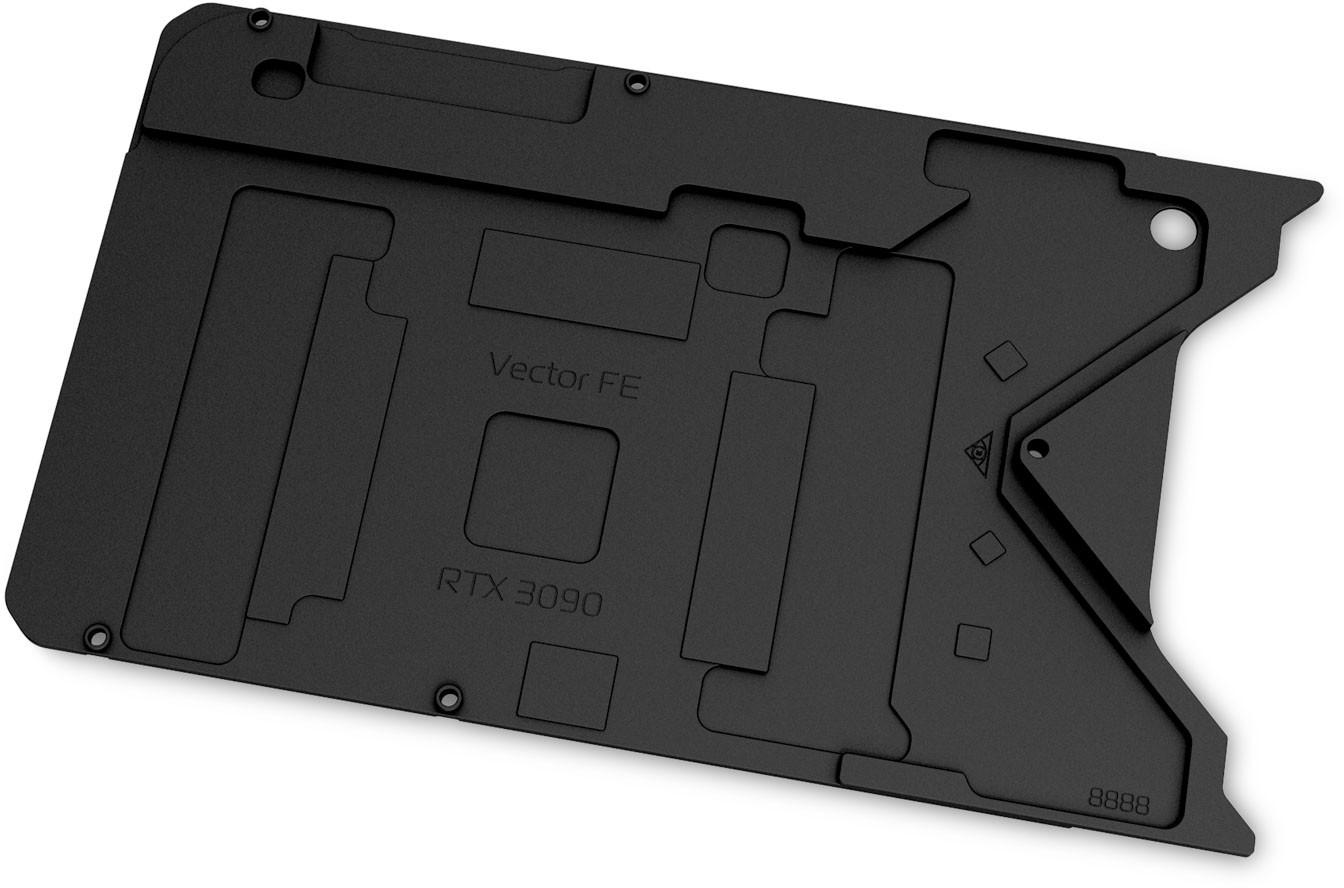 EKWB - Backplate VGA EKWB EK-Quantum Vector FE RTX 3090 Ti - Negro