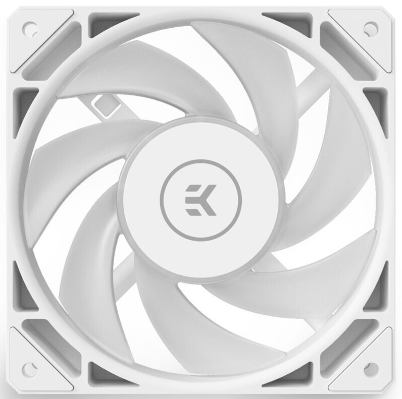 EKWB - Ventilador EKWB Loop Fan FPT 120 D-RGB (550-2300rpm) Branco