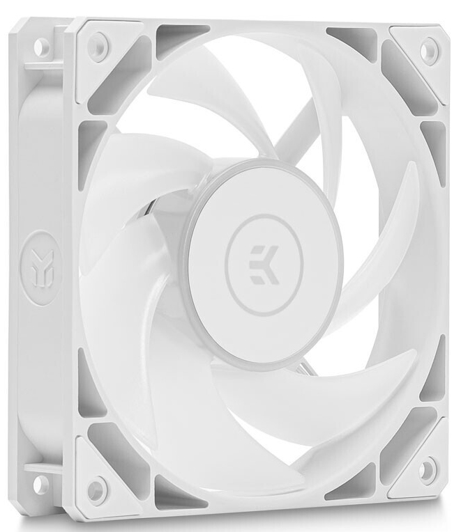 EKWB - Ventilador EKWB Loop Fan FPT 120 D-RGB (550-2300rpm) Branco