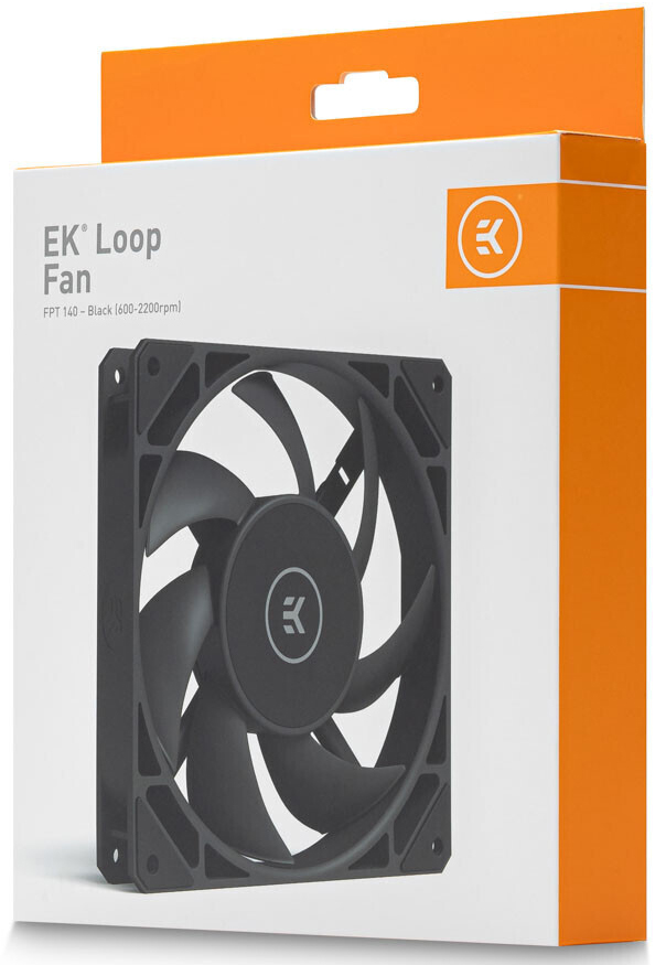 EKWB - Ventilador EKWB Loop Fan FPT 140 (600-2200rpm) Negro