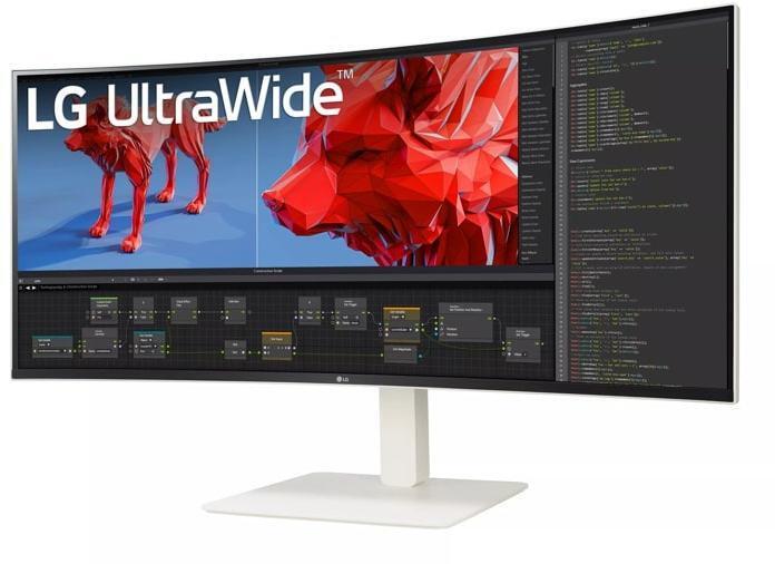 LG - Monitor Curvo LG UltraWide 38" 38WR85QC-W Nano IPS WQHD 144Hz DisplayHDR 600 USB-C (PD90W) , KVM