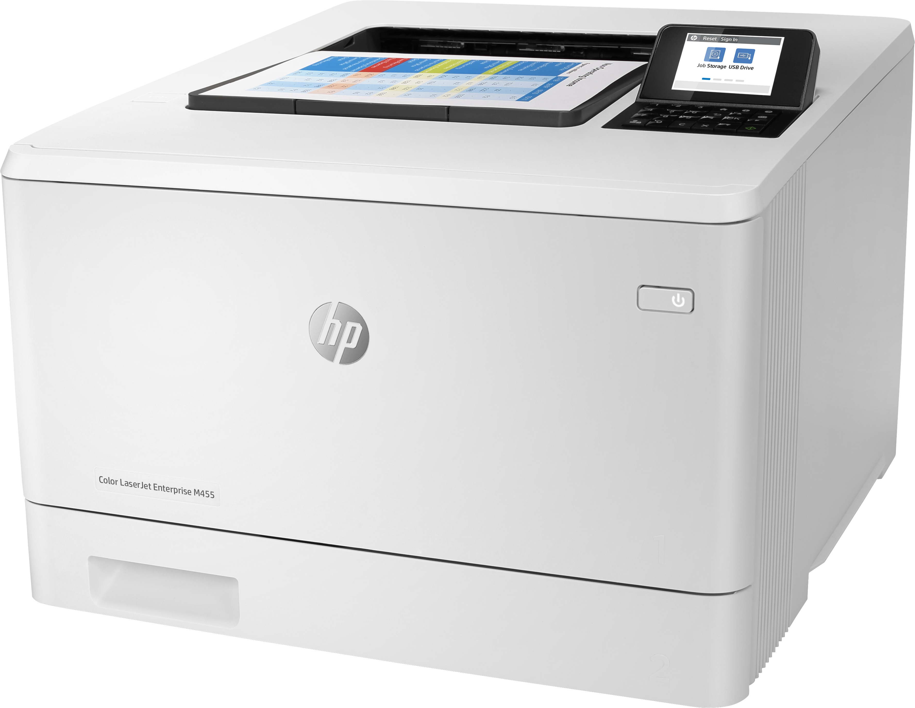  - Impresora Láser HP Color LaserJet Enterprise M455dn