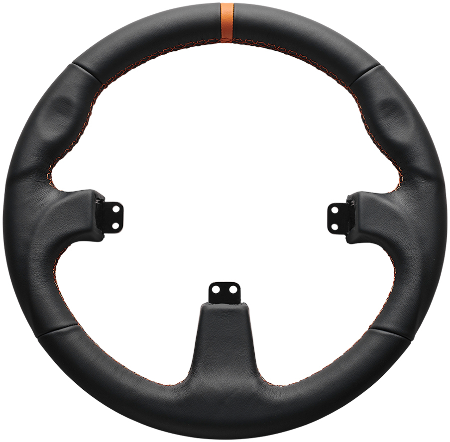 Asetek SimSports GT Rim - Round, Leder