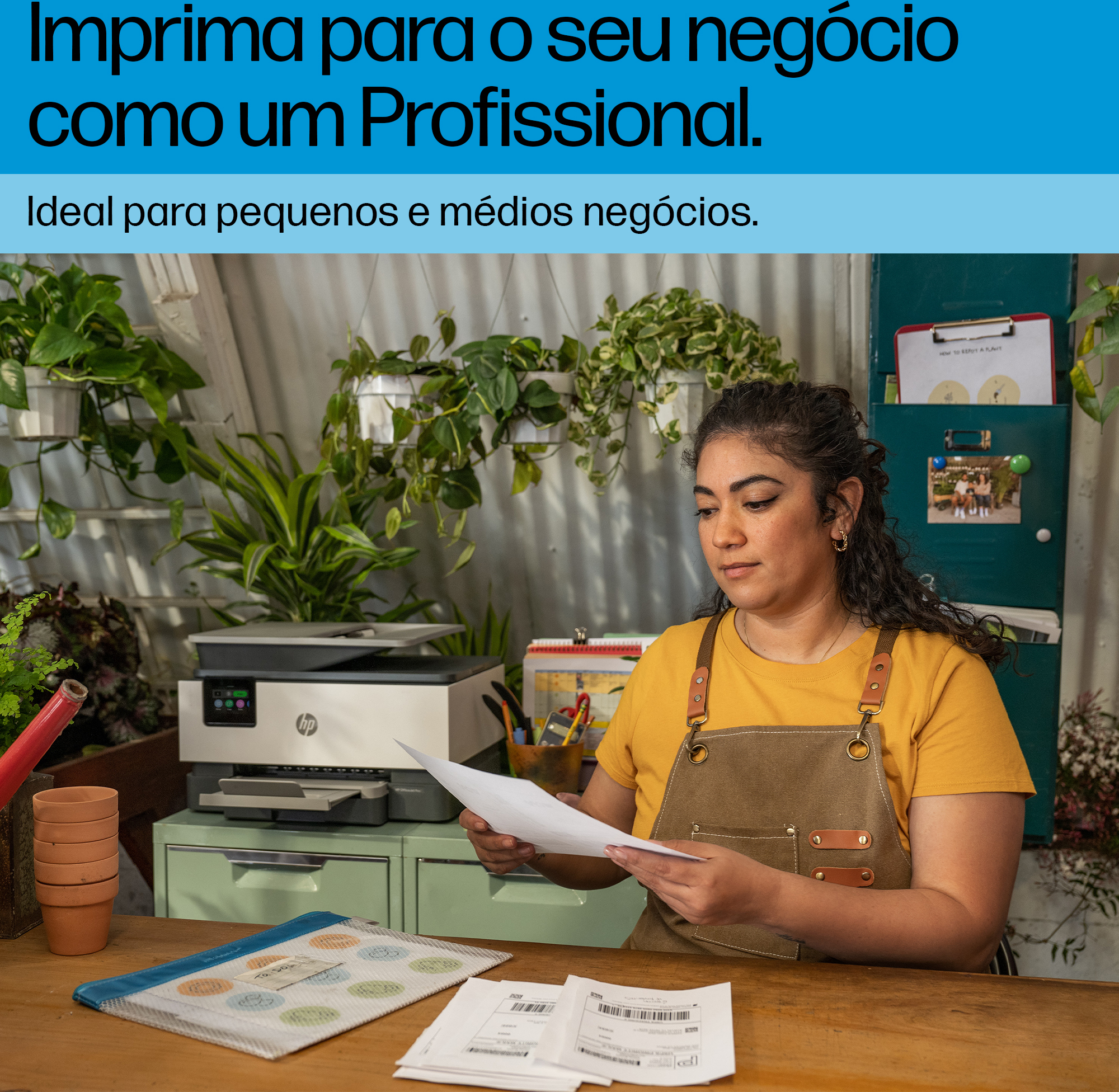  - Impresora Multifunción de Inyección de Tinta HP OfficeJet Pro 9122e Todo-en-Uno WiFi
