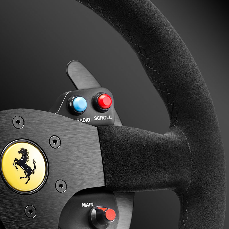 Thrustmaster - Volante Addon Thrustmaster Ferrari 599XX EVO 30 Alcantara Edition