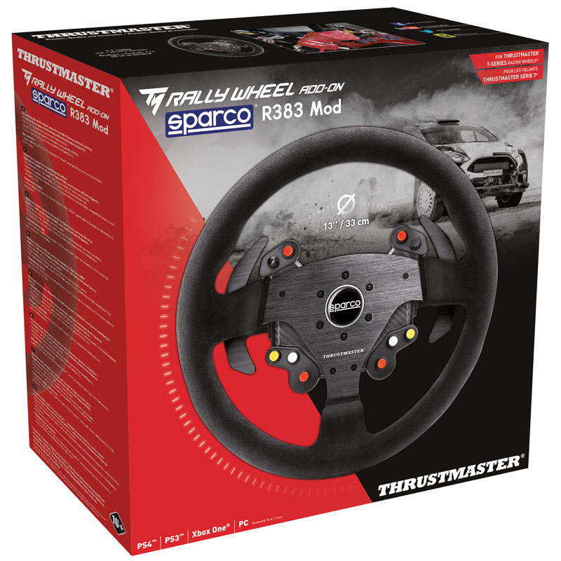 Thrustmaster - Volante Addon Thrustmaster Rally Sparco R383