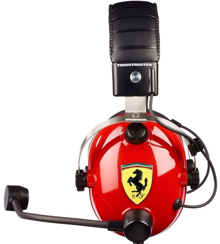 Thrustmaster - Auriculares Thrustmaster T.Racing Scuria Ferrari Edition