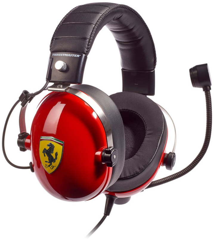 Thrustmaster - Auriculares Thrustmaster T.Racing Scuria Ferrari DTS Edition - PS4 / PC / XONE