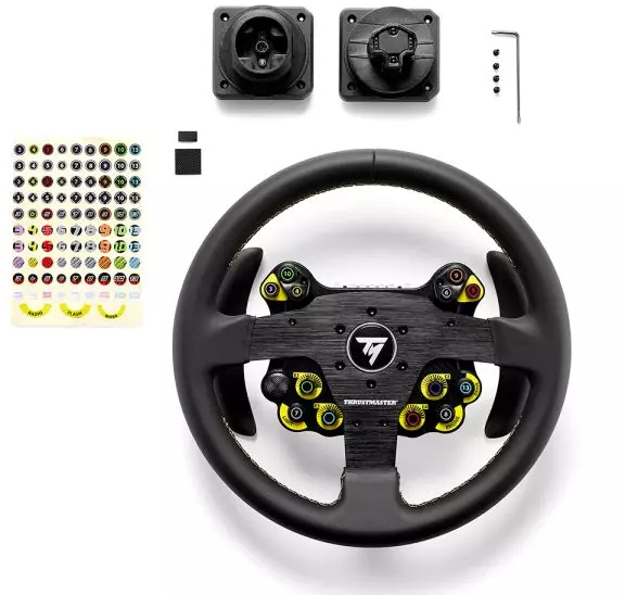 Thrustmaster - Volante Thrustmaster Evo Racing 32R Leather Wheel Add-On