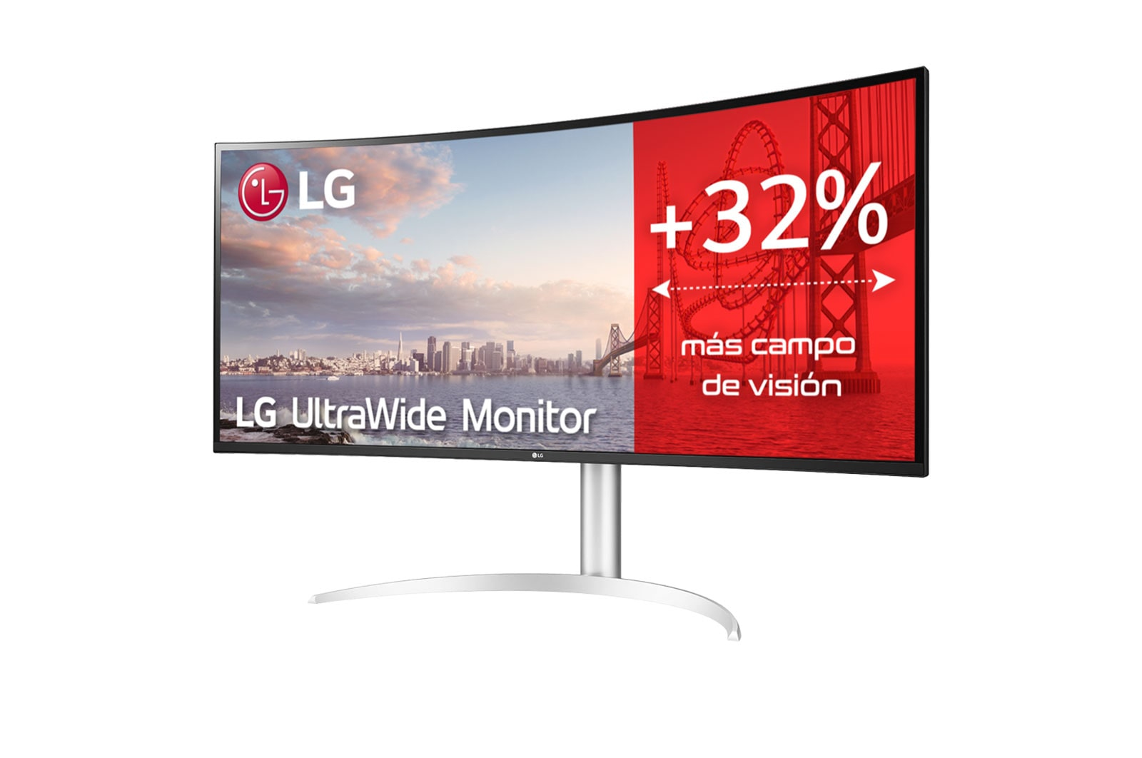 LG - Monitor Curvo LG 40" 40WP95CP-W IPS 5K2K 72Hz Thunderbolt 4