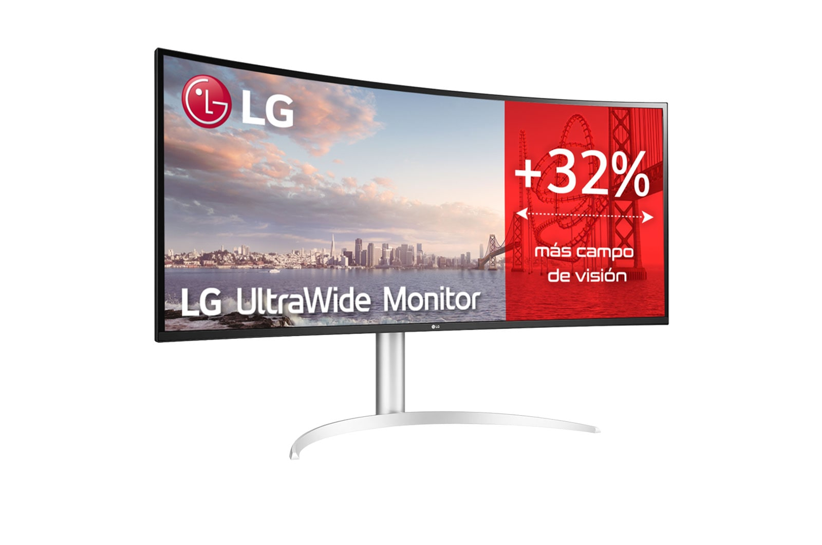 LG - Monitor Curvo LG 40" 40WP95CP-W IPS 5K2K 72Hz Thunderbolt 4