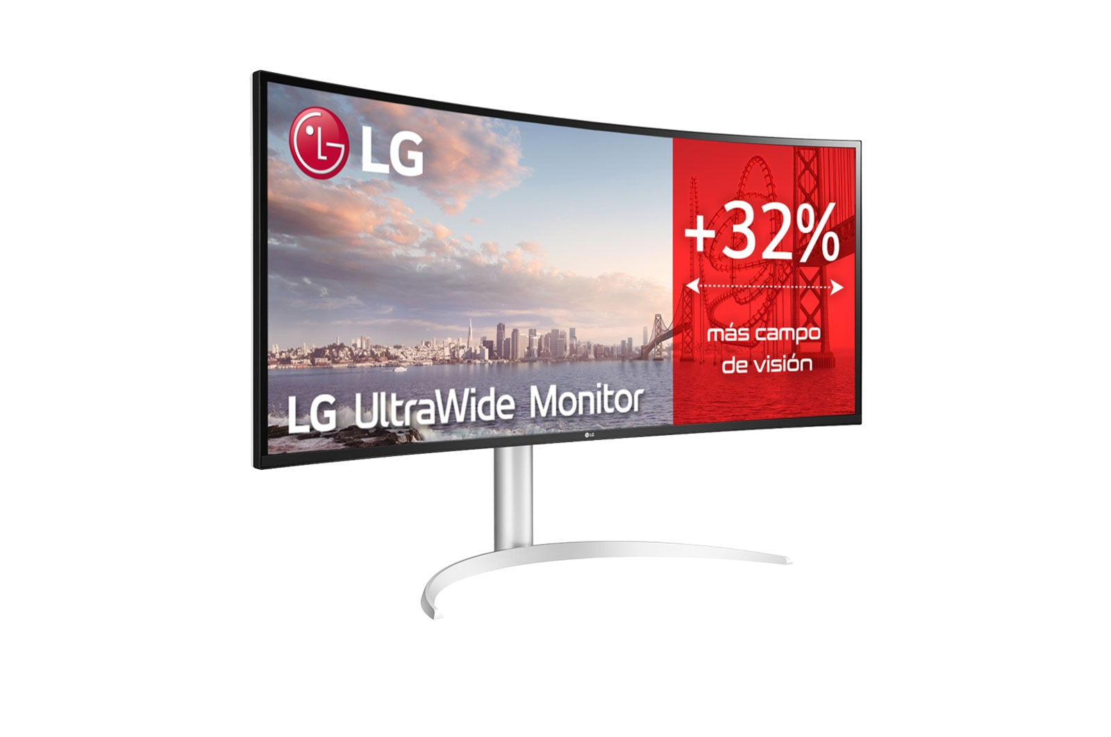 LG - Monitor Curvo LG 40" 40WP95CP-W IPS 5K2K 72Hz Thunderbolt 4