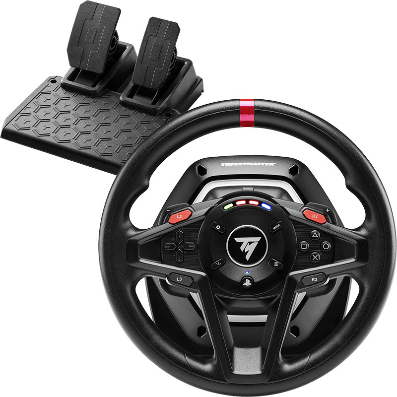 Volante + Pedales Thrustmaster T128 Force Feedback - PS5 / PS4 / PC