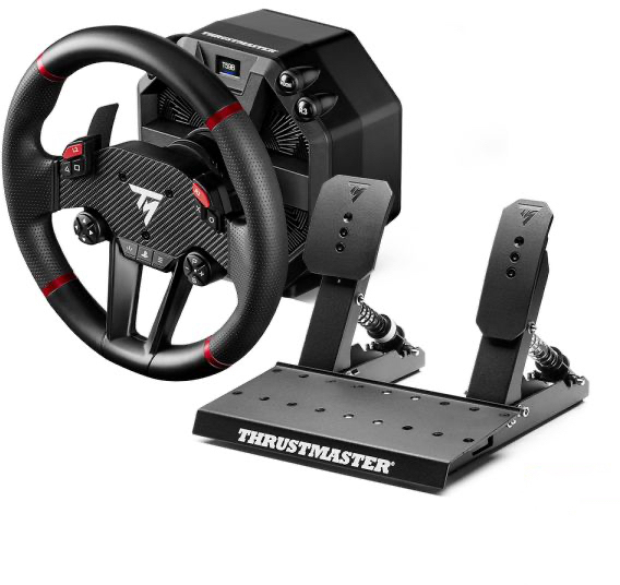 Bundle Thrustmaster T598 Direct Axial Drive ( Volante + Base + Pedais ) PS5 / PS4 / PC