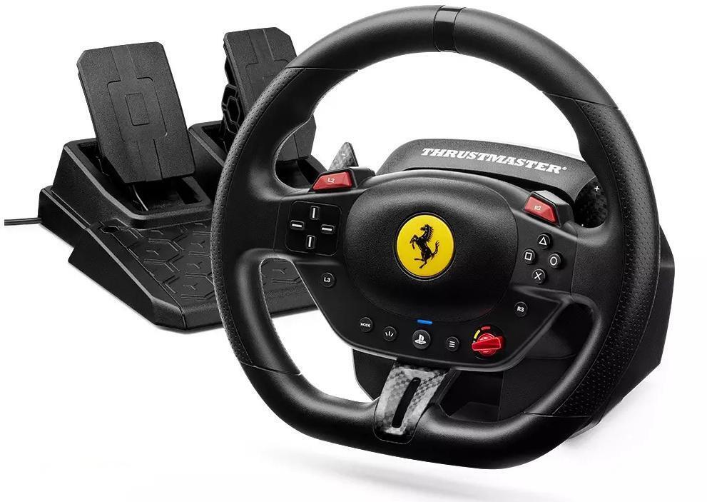  - Volante + Pedales Thrustmaster T98-P Ferrari 296 GTB Edition PS5 / PS4 / PC