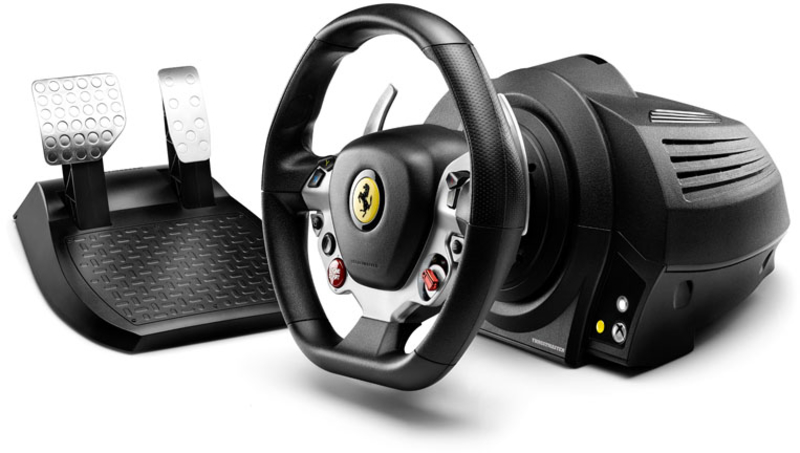 Volante + Pedales Thrustmaster TX Ferrari 458 Italia Edition - Xbox ONE / PC