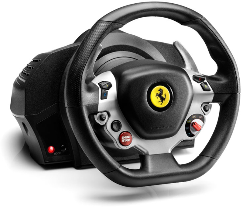 Thrustmaster - Volante + Pedales Thrustmaster TX Ferrari 458 Italia Edition - Xbox ONE / PC