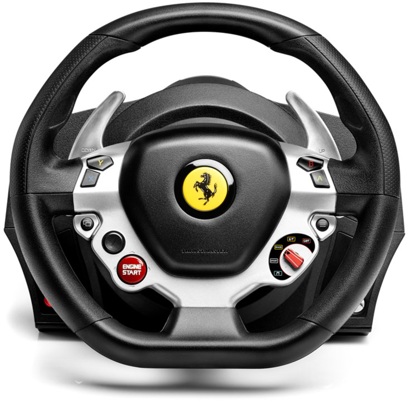 Thrustmaster - Volante + Pedales Thrustmaster TX Ferrari 458 Italia Edition - Xbox ONE / PC