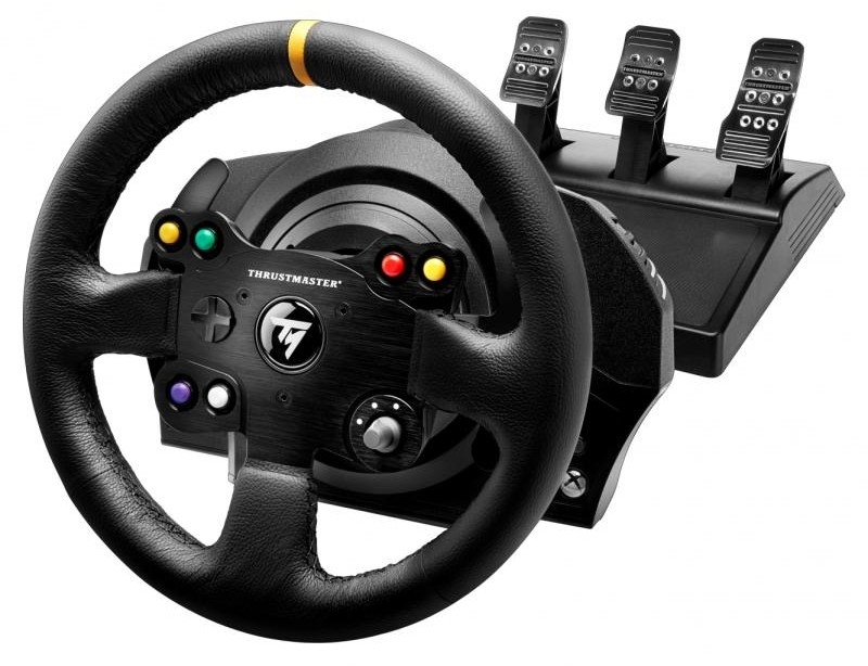 Volante + Pedales Thrustmaster TX Leather Edition - Xbox ONE / PC