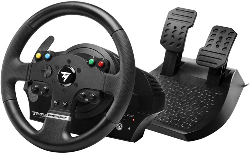 Volante + Pedales Thrustmaster TMX Force Feedback Leather - Xbox ONE / PC