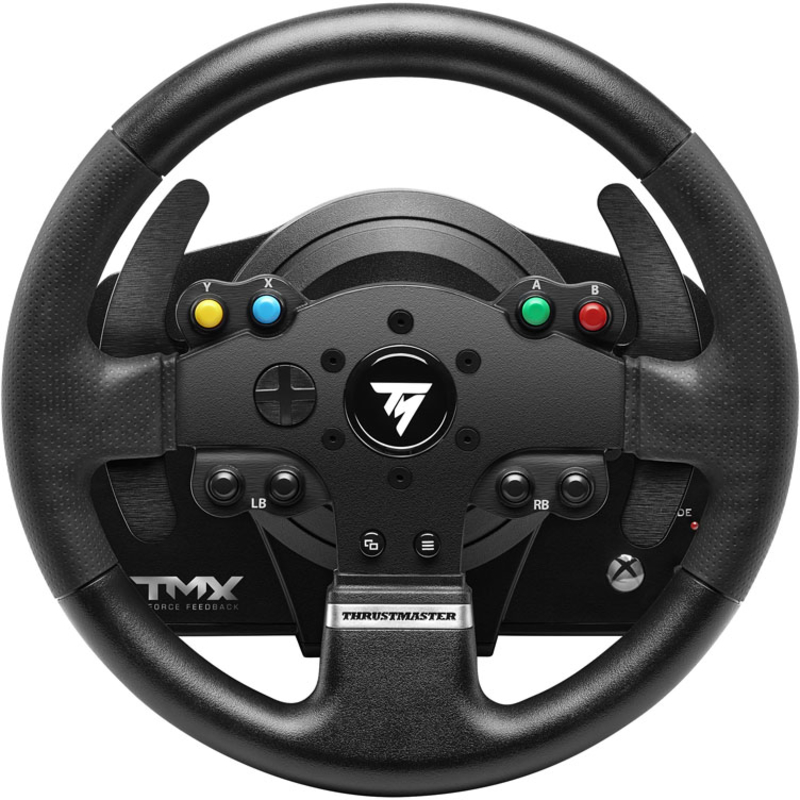 Thrustmaster - Volante + Pedales Thrustmaster TMX Force Feedback Leather - Xbox ONE / PC