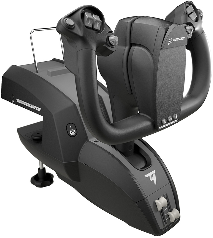 Thrustmaster - Manche + Quadrante Yoke Pack Thrustmaster TCA Boeing Edition - PC