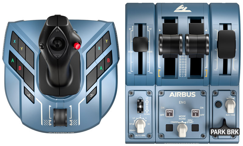 Thrustmaster - Joystick + Quadrante TCA Captain Pack X Airbus Edition PC/Xbox