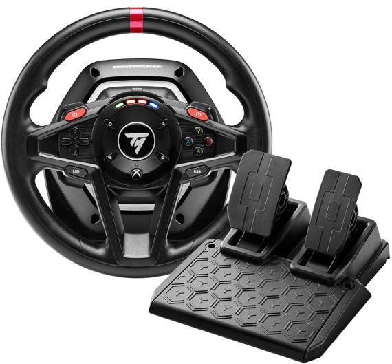 Thrustmaster - Volante + Pedais Thrustmaster T128 SimTask Pack Farming / Trucking Xbox / PC