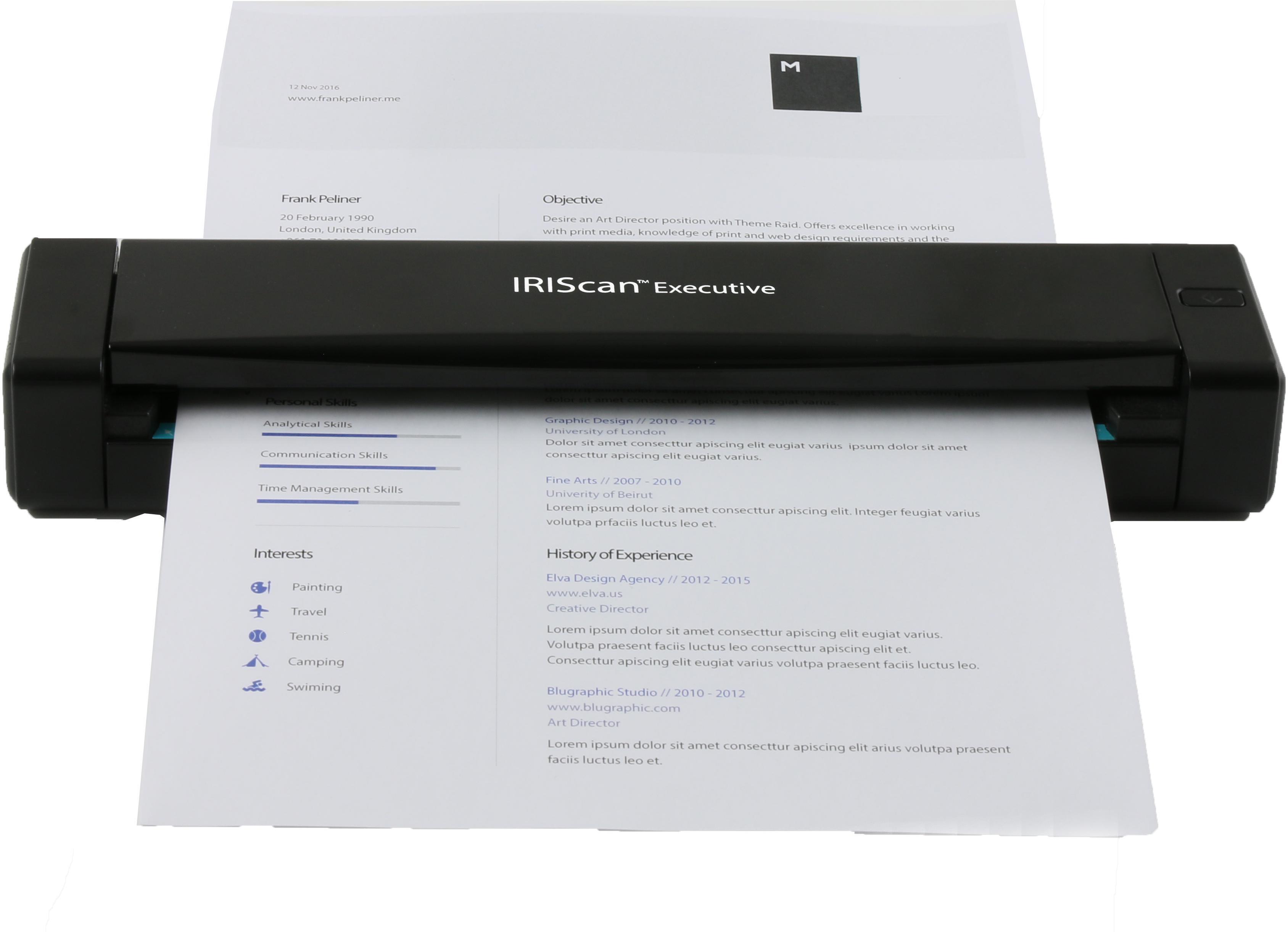  - Scanner de Mesa IRIS IRISCan Executive 4 Duplex 8PPM