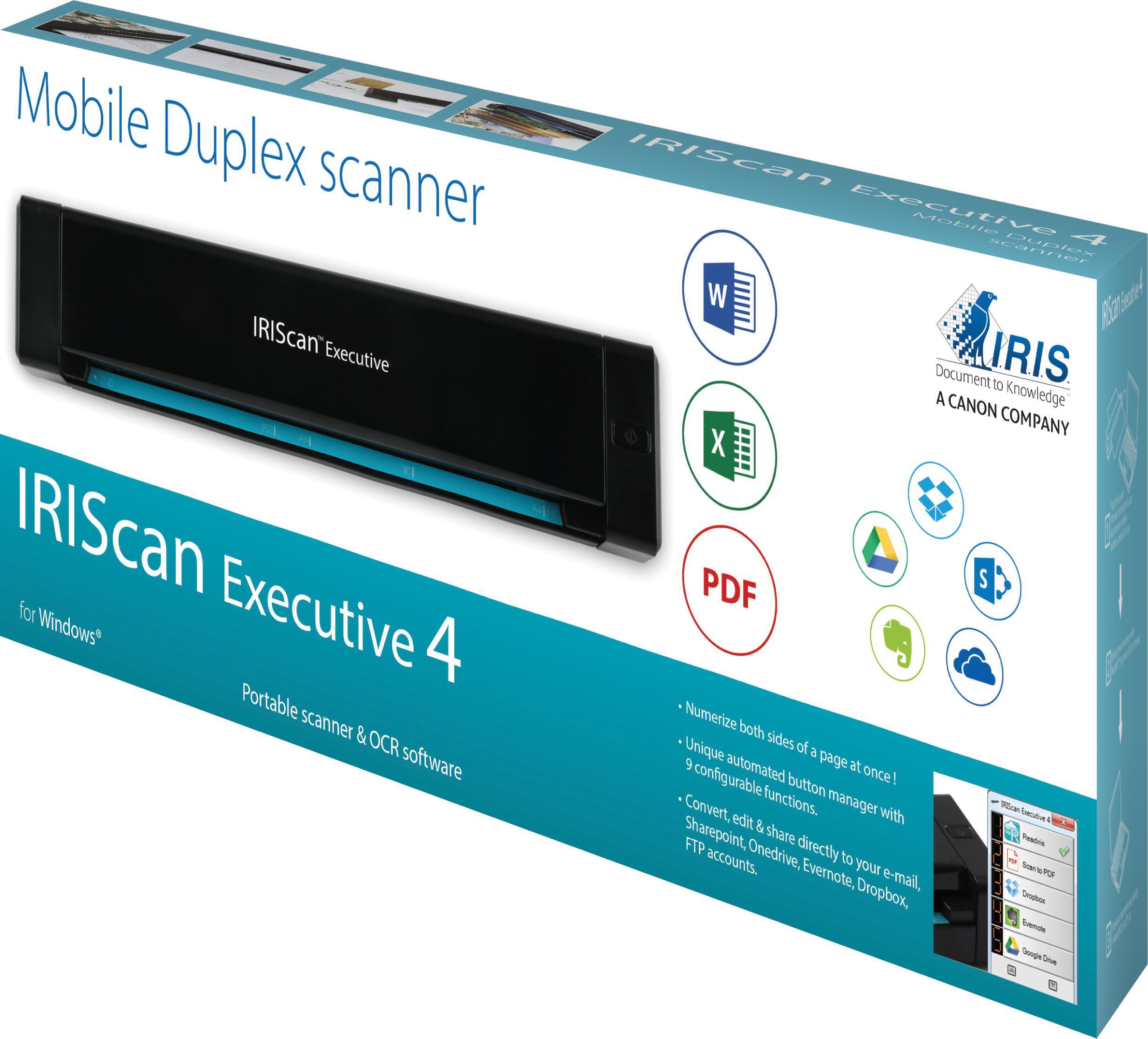  - Scanner de Mesa IRIS IRISCan Executive 4 Duplex 8PPM
