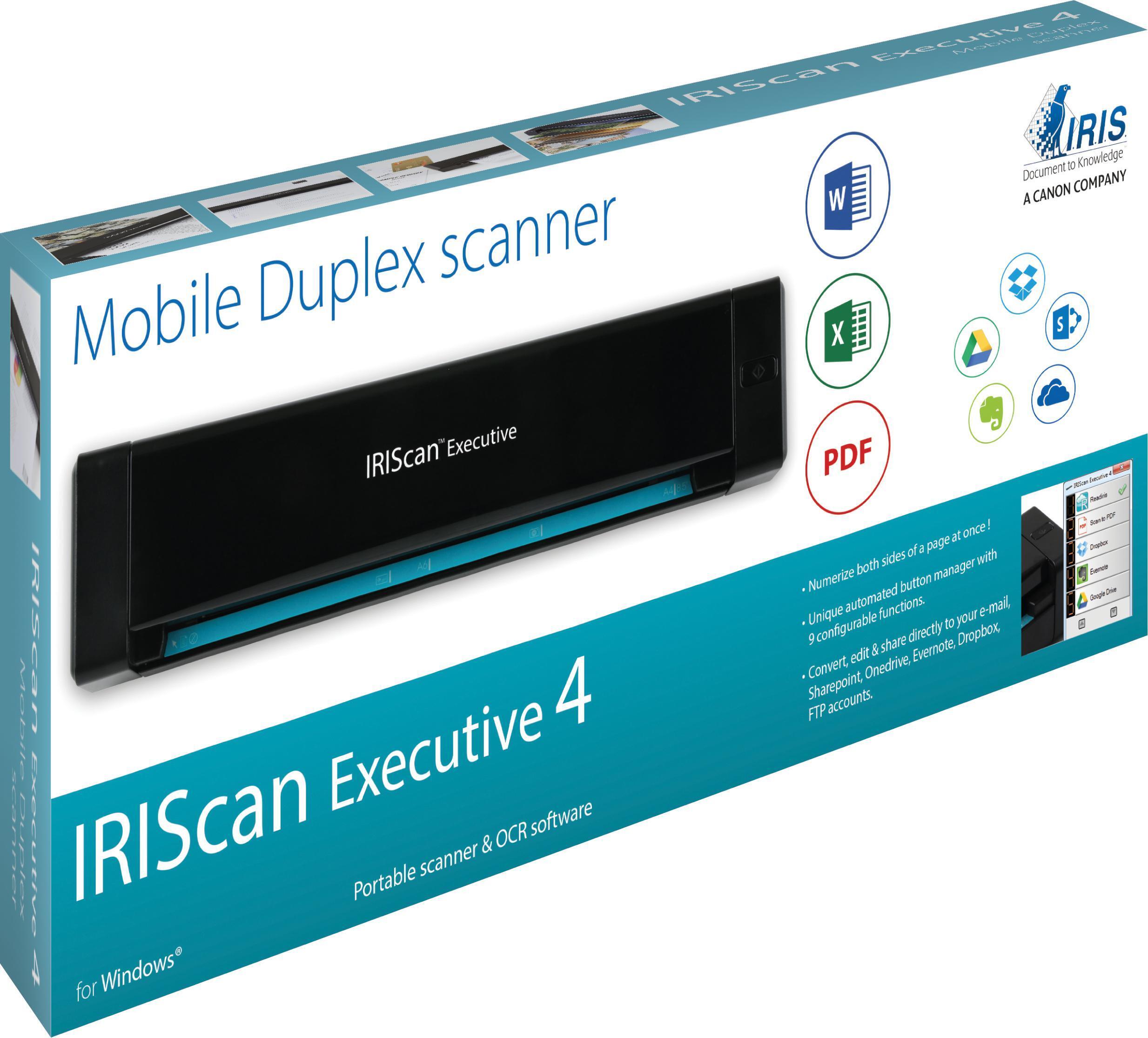  - Scanner de Mesa IRIS IRISCan Executive 4 Duplex 8PPM
