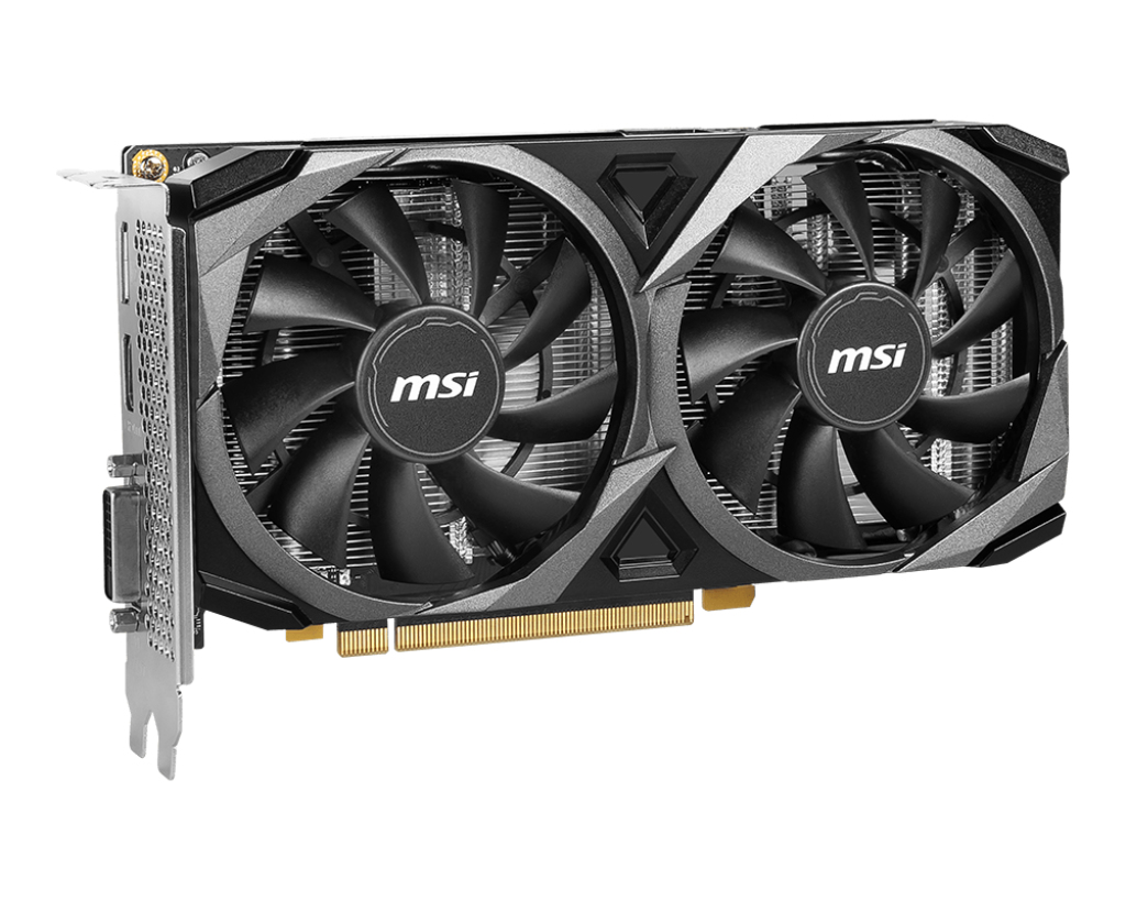 MSI - Tarjeta Gráfica MSI GeForce® RTX 3050 VENTUS 2X XS OC 8GB GDDR6