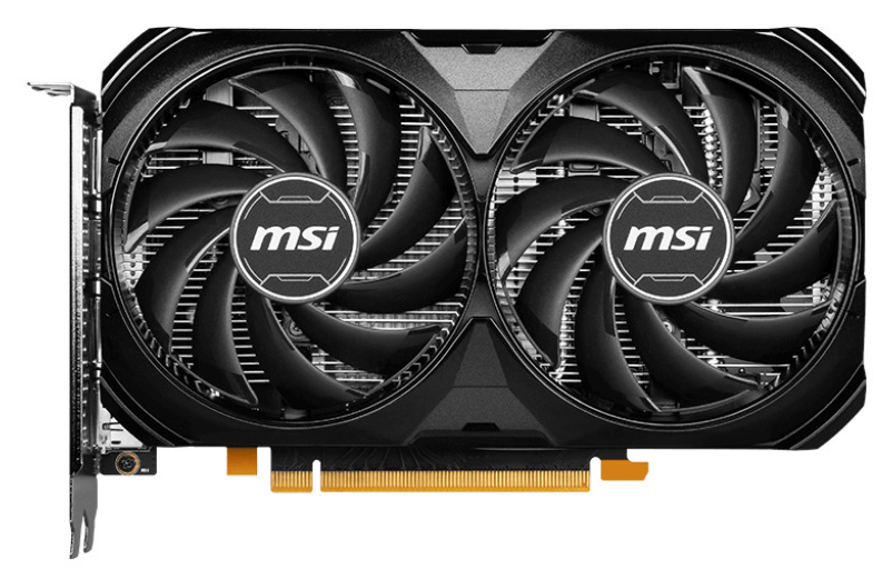 MSI - Tarjeta Gráfica MSI GeForce® RTX 4060 VENTUS 2X BLACK 8GD6 DLSS3