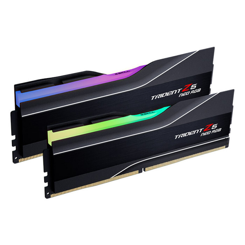 G.Skill - G.Skill Kit 32GB (2 x 16GB) DDR5 5600MHz Trident Z5 Neo RGB CL28 Black - F5-5600J2834F16GX2-TZ5NR