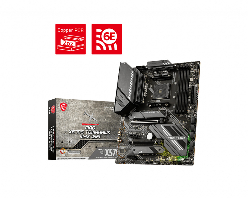 MSI - Placa Base MSI MAG X570S TOMAHAWK MAX WIFI