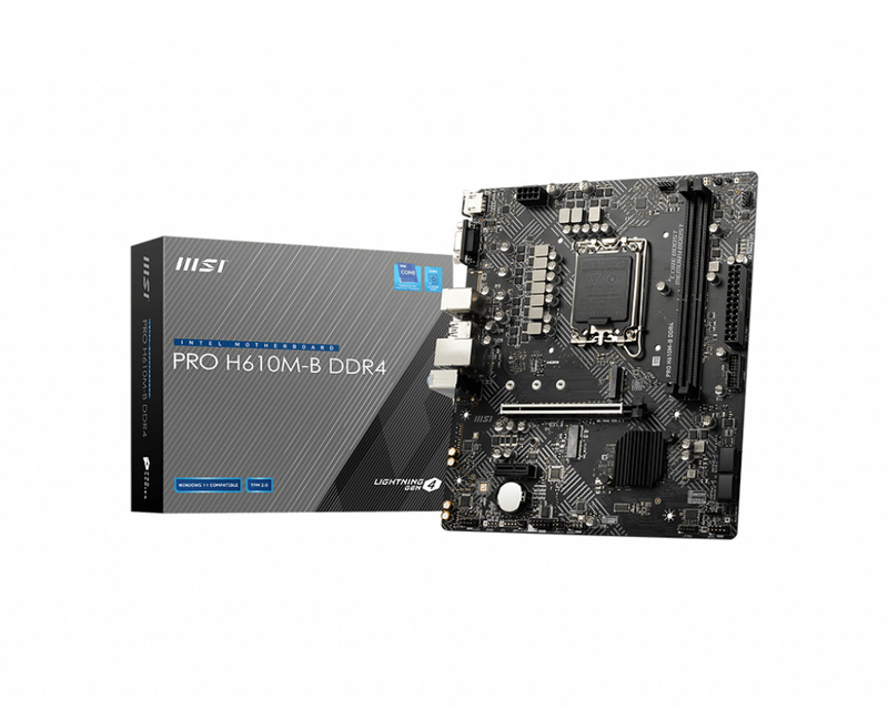 MSI - Placa Base MSI PRO H610M-B DDR4