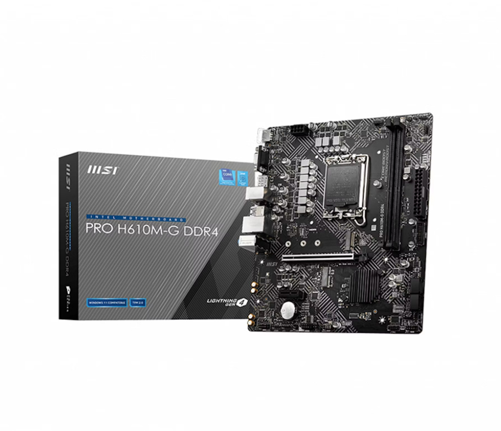 ** B Grade ** Placa Base MSI PRO H610M-G DDR4