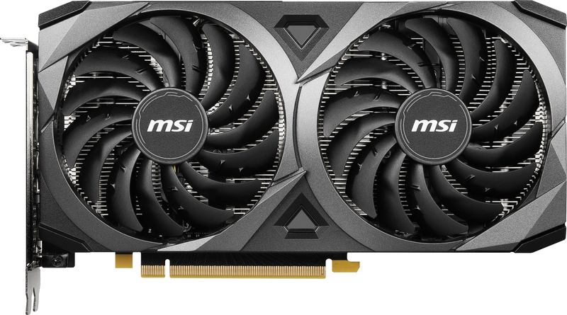 MSI - Tarjeta Gráfica MSI GeForce® RTX 3050 VENTUS 2X 8G OC