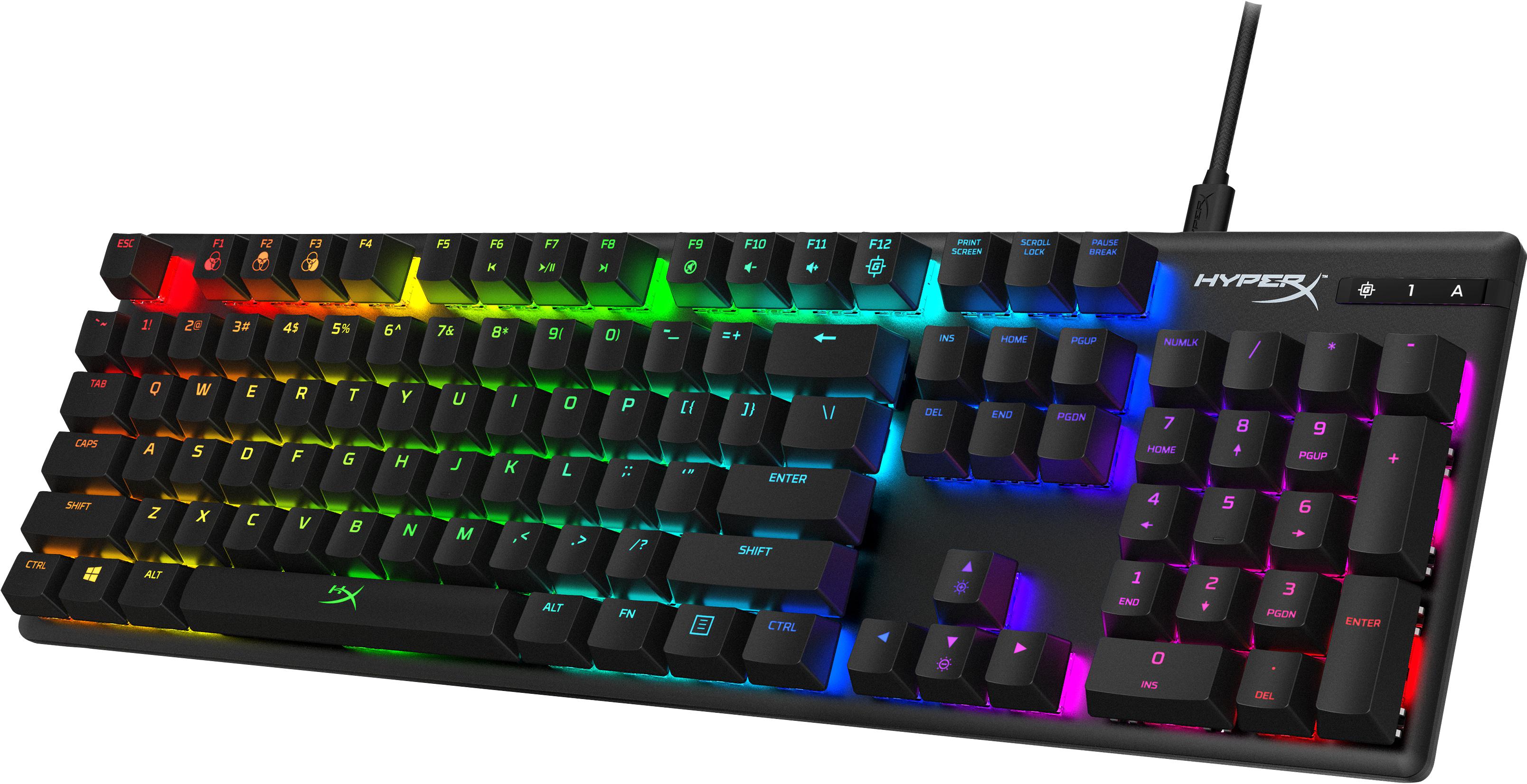 HyperX - ** B Grade ** Teclado Mecânico HyperX Alloy Origins RGB Gaming US Red Switches