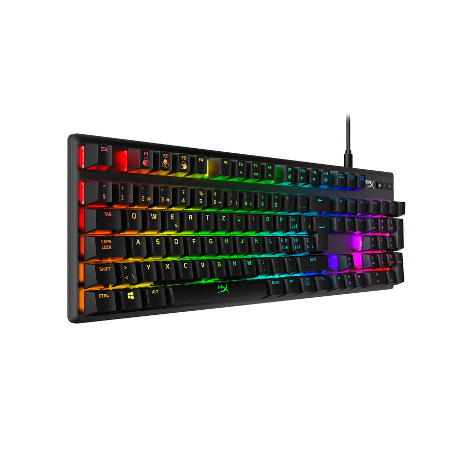 HyperX - Teclado Mecânico HyperX Alloy Origins RGB Gaming US Red Switches