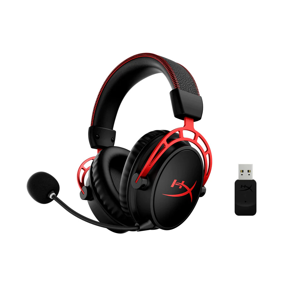 HyperX - Auriculares HyperX Clyd Alpha Wireless Negro/Rojo