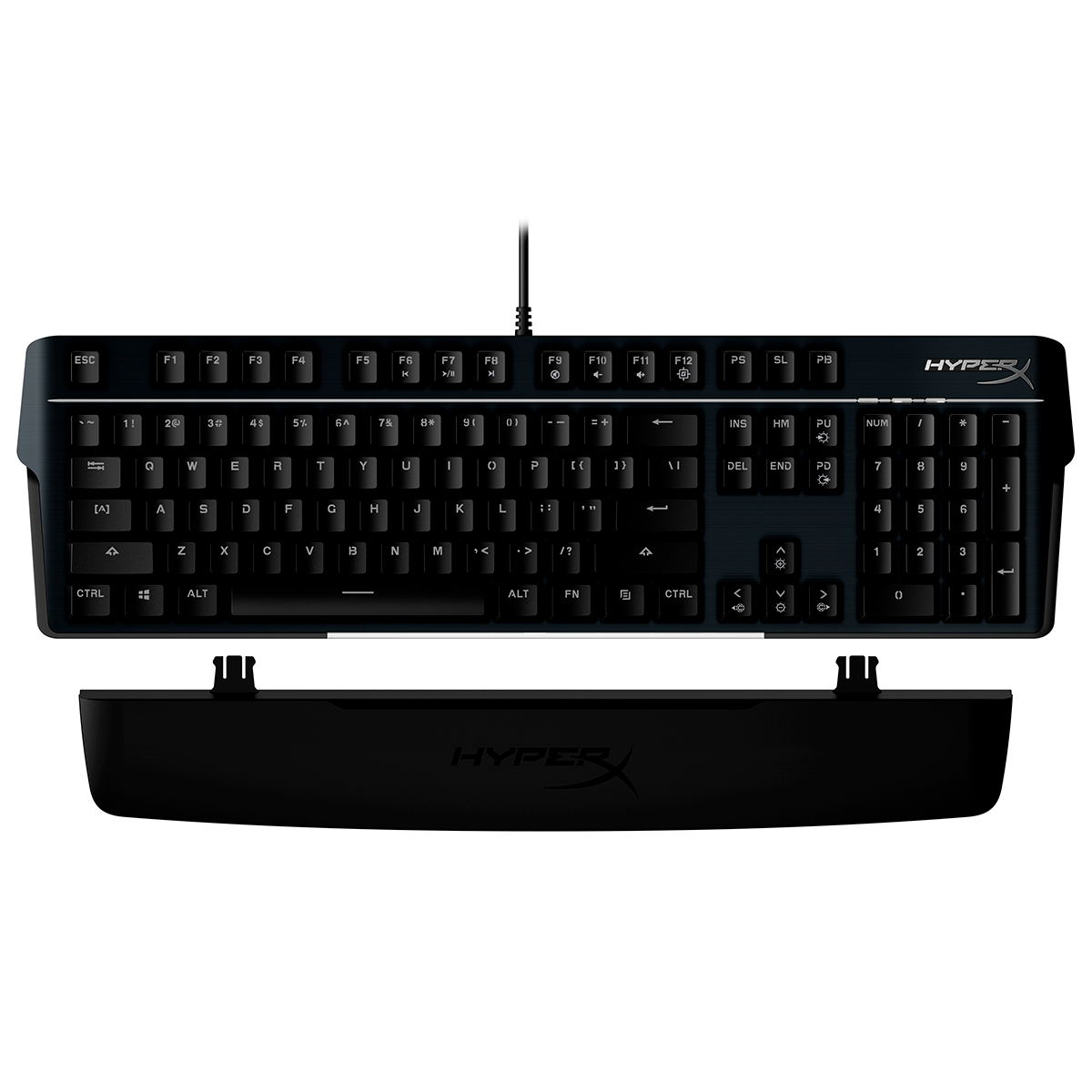 HyperX - Teclado Mecânico HyperX Alloy MKW100 RGB US TTC Red Switch