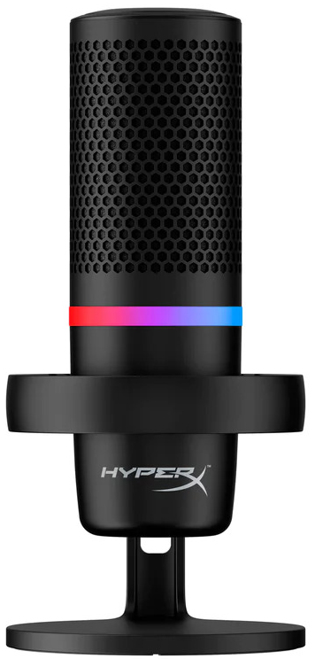 Micrófono HyperX DuoCast RGB USB Negro