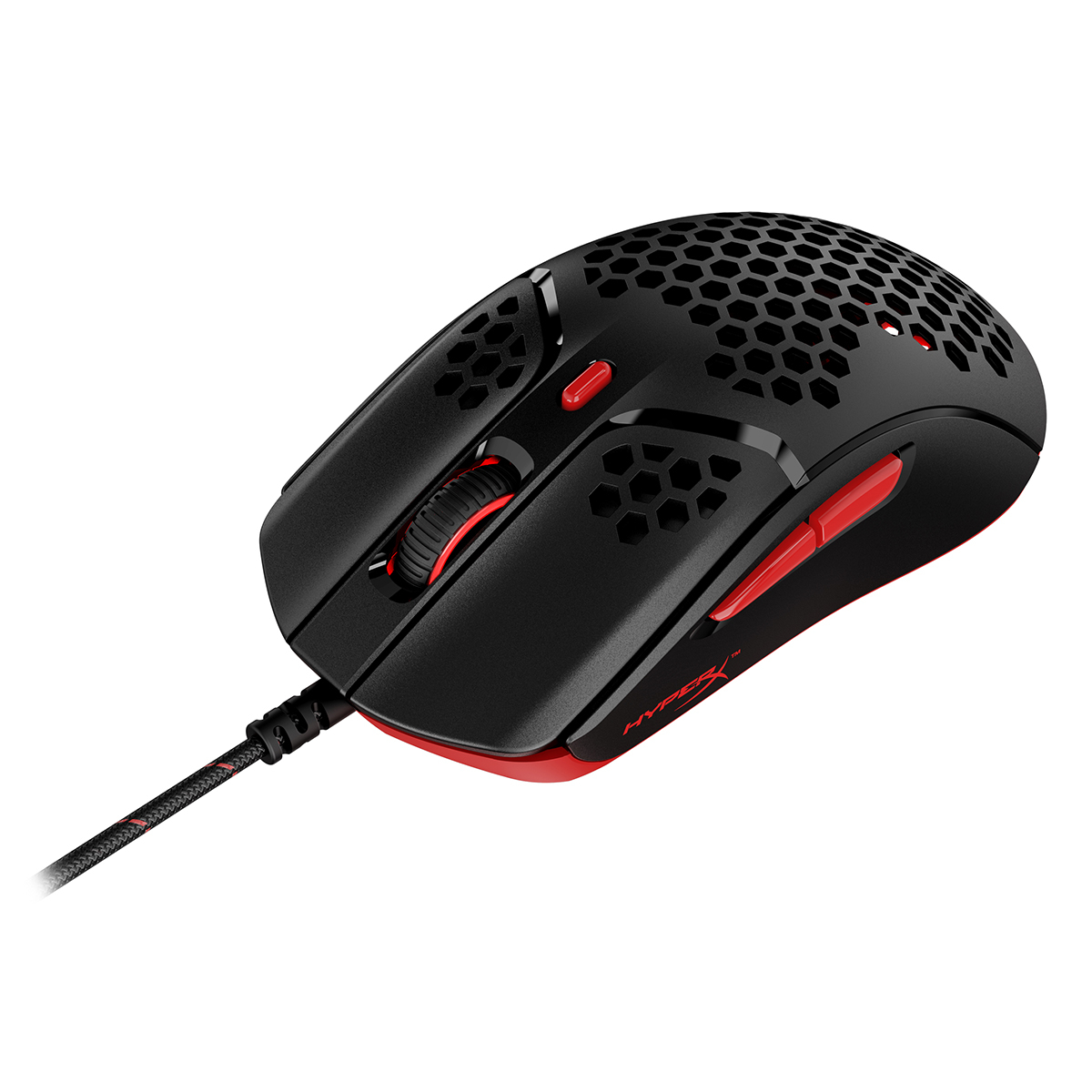 HyperX - Ratón HyperX Pulsefire Haste RGB 16000DPI Negro/Rojo