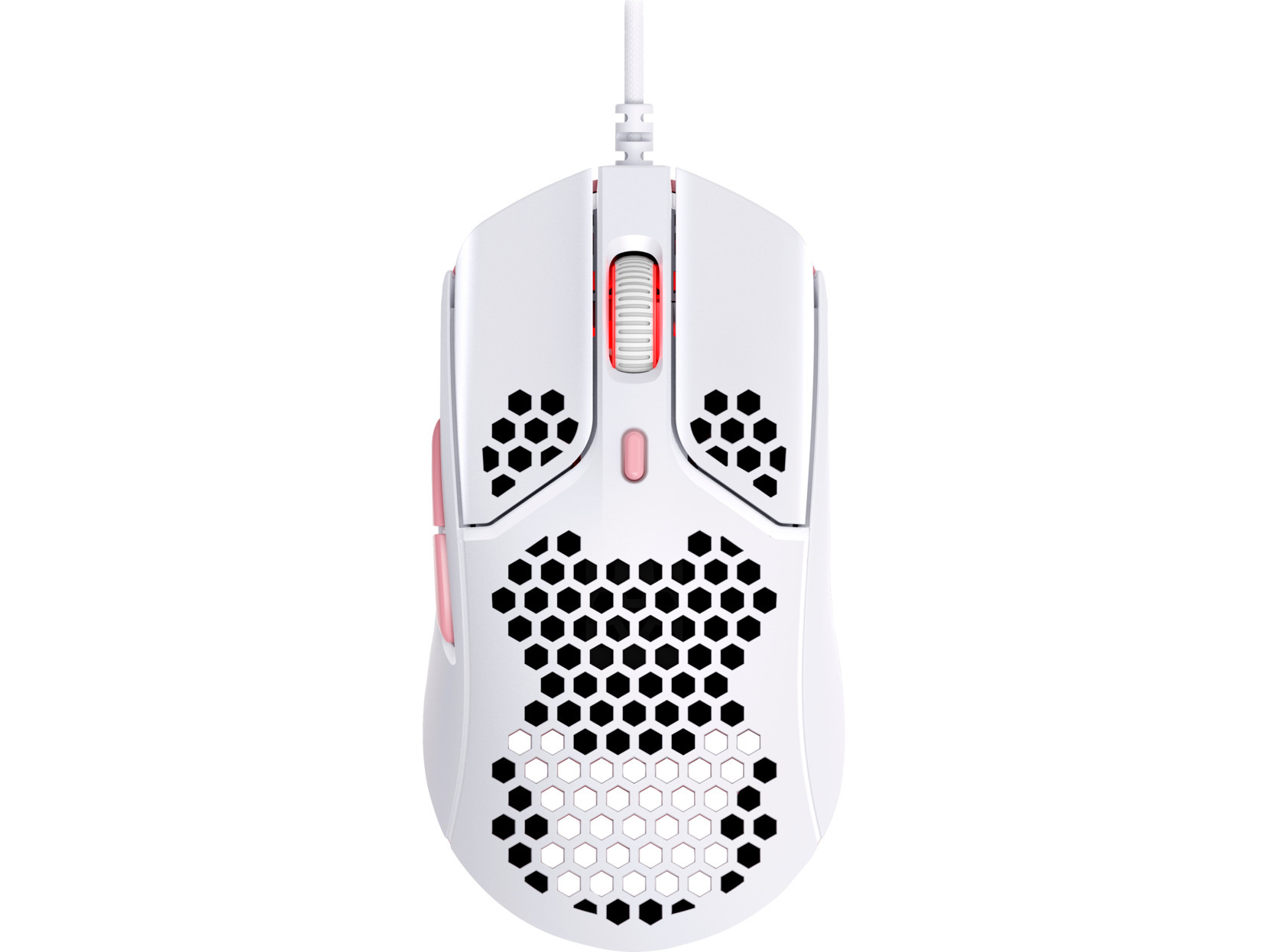 HyperX - Ratón HyperX Pulsefire Haste RGB 16000DPI Blanco/Rosa