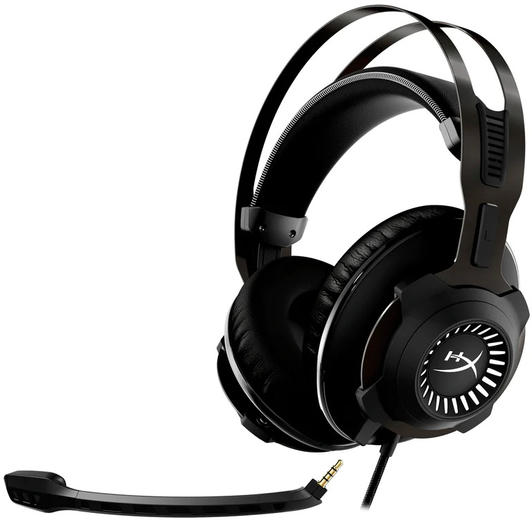 HyperX - Auriculares HyperX Clyd Revolver 7.1 Gaming Gun Metal