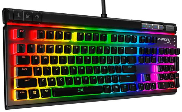 HyperX - ** B Grade ** Teclado Mecânico HyperX Alloy Elite 2 RGB Gaming US Red Switches