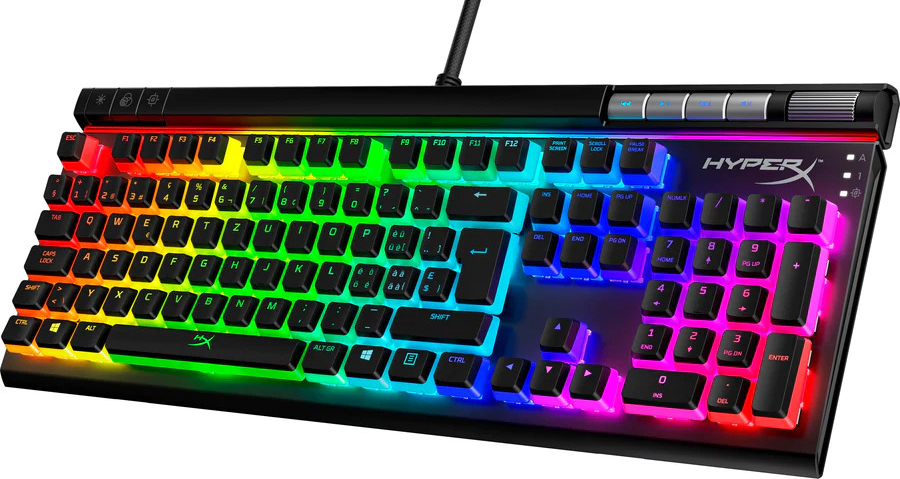 HyperX - ** B Grade ** Teclado Mecânico HyperX Alloy Elite 2 RGB Gaming US Red Switches